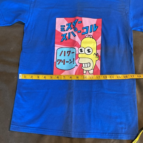 Mr. Sparkle Homer Simpson blue tshirt. Size small, gender-neutral. - Picture 5 of 7